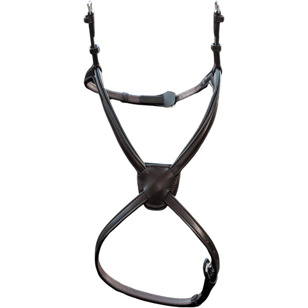 Henry James Figure 8 Grackle Noseband NB-4HJ - Brun
